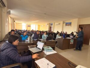 पालुङटार नगरपालिकामा स्वास्थ्यकर्मीहरुको लागि PAMS V2 सम्बन्धी अभिमुखिकरण कार्यक्रम सम्पन्न